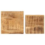 vidaXL Supports pour plantes 2 Pièces bois solide de manguier