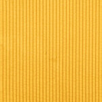 vidaXL Coussin de Dos Jaune clair 80 x 50 cm Tissu en velours côtelé