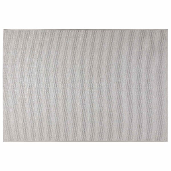 vidaXL Tapis de surface HUARTE Crème 170 x 120 cm Polyester