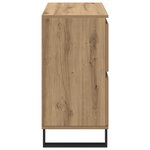 vidaXL Buffet 2 Pièces Chêne artisanal 60 x 35 x 70 cm