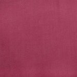 vidaXL Cadre de lit d'angle Rouge bordeaux 80 x 200 cm Velours