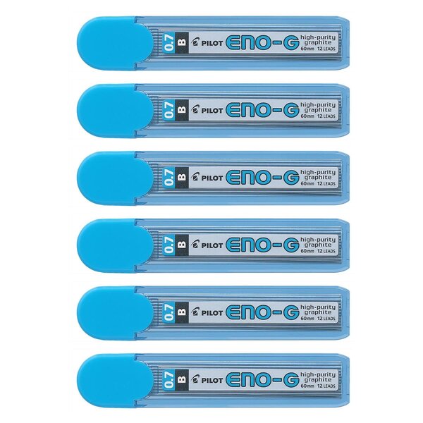 Etui 12 mines ENO-G 0.7 mm B x 6 PILOT