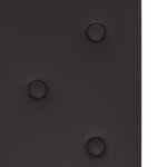 vidaXL Panneaux muraux 12 Pièces Noir 90x30 cm Similicuir 3 24 m²