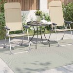 vidaXL Tapis de surface PALMERAS Vert 140 x 200 cm Polyester
