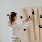 Hirondelles murales - Noir