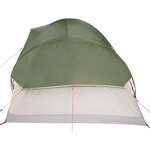 vidaXL Tente familiale à dôme 9 personnes vert imperméable