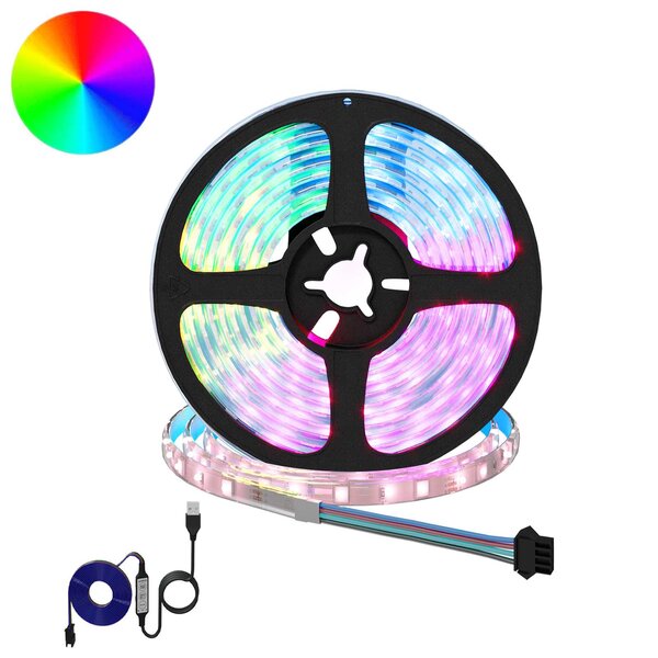 vidaXL Bande LED 12 Pièces Noir et Transparent 3000 mm