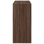 vidaXL Garde-robe chêne marron 77x48x102 cm bois d'ingénierie