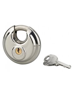 THIRARD - Cadenas à clé Astra  inox  intérieur  anse inox  70mm  2 clés - THIRARD