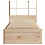 vidaXL Cadre de lit sans matelas 90x200 cm bois de pin massif