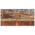 vidaXL Table de salle à manger 110x55x76cm Bois massif de récupération