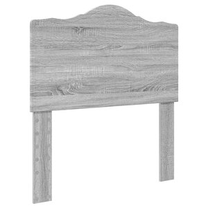 vidaXL Tête de lit Gris Sonoma 90 cm Bois d'ingénierie