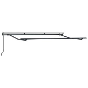 vidaXL Cadre de auvent Anthracite 3.5 x 2 m Métal