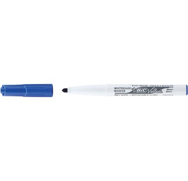 Feutre tableau blanc effaçable à sec 1741 Pte Medium Ogive Bleu x 12 VELLEDA