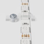 vidaXL Bande LED 2 Pièces Noir et Transparent 450 mm Cuivre et plastique