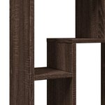 vidaXL Bibliothèque chêne marron 63x20x90 cm bois d'ingénierie