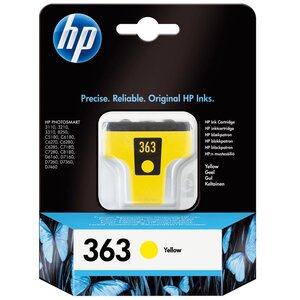 363 cartouche d'encre authentique  (c8773ee) - jaune