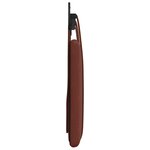 vidaXL Tête de lit suspendue Brun Brillant PU antique