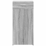 vidaXL Buffet sonoma gris 45x42 5x93 cm bois d'ingénierie