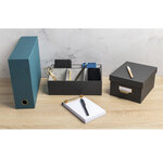 Organiseur de bureau 4 compartiments officebyme - x 2 - exacompta