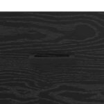 vidaXL Cabinet de chevet Chêne noir 35 x 35 x 20 cm Bois d'ingénierie