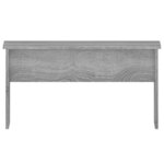 vidaXL Table basse Sonoma gris 80x50 5x41 5 cm Bois d'ingénierie