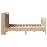 vidaXL Cadre de lit sans matelas 150x200 cm bois de pin massif