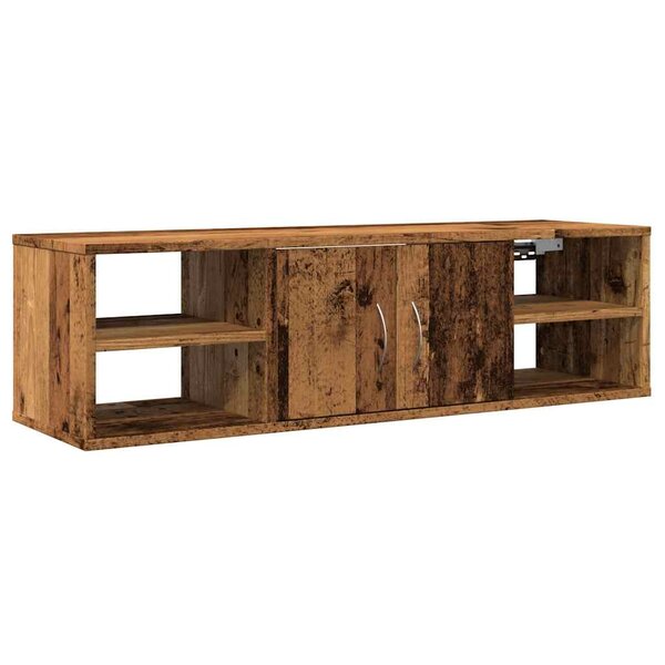 VidaXL Armoire murale vieux bois 101x30x29 cm bois d'ingénierie