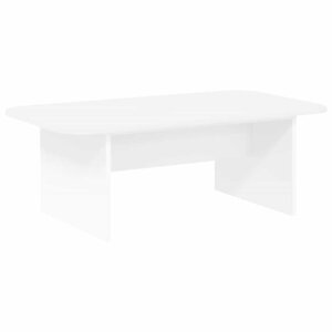 vidaXL Table basse Blanc 93 x 53 x 33 cm Bois d'ingénierie