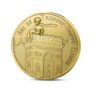 Le Petit Prince Mini-médaille Arc de Triomphe - Champs-Elysées