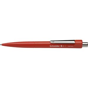Stylo à bille K1 rouge Pointe Moyenne rouge SCHNEIDER