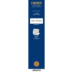 Bandes Klemmfix double soudure 210 x 41 mm pour timbres-poste. Fond - Transparent