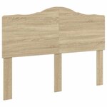 vidaXL Tête de lit Chêne Sonoma 150 cm Bois d'ingénierie