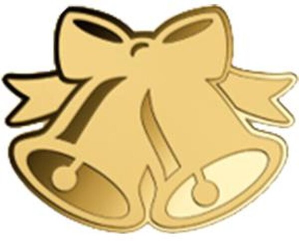 Pièce de monnaie en Or 3000 Francs g 0.031 (1/1000 oz) Millésime CHRISTMAS BELLS 1/1000