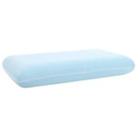 vidaXL Coussin de sommeil Uni Blanc 74 x 39 x 13 cm