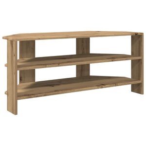 vidaXL MeubleTVd'Angle Chêne artisanal 102x40 5x45cm Bois d'ingénierie