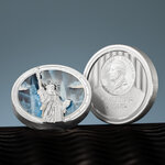 Monnaie STATUE OF LIBERTY Timeless Icons 2 Oz Argent 10$ Cook Islands 2026 (PRÉCOMMANDE)