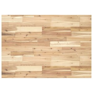 vidaXL Dessus de bureau non traité 80x70x4 cm bois d'acacia massif