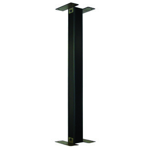 Poteau universel pour boites aux lettres - 80 x 80 x 1000 mm Aluminium Modèle Monaco