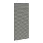 vidaXL Store plissé anthracite 95x200 cm largeur du tissu 94 4 cm