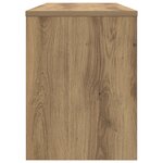 vidaXL Meuble TV Chêne artisanal 100 x 30 x 40 cm Bois d'ingénierie