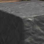 vidaXL Housse pour mobilier d'extérieur Noir 180 x 190 x 85 cm 210D