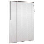 vidaXL Store Vénitien Marron foncé avec motif 213 x 160 cm PVC