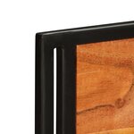 vidaXL Chaises à manger lot de 2 bois d'acacia solide