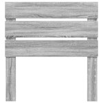 vidaXL Tête de lit Gris Sonoma 80 cm Bois d'ingénierie