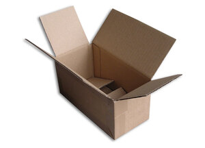 Lot de 25 boîtes carton (n°6) format 190x90x90 mm