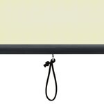 vidaXL Store roulant d'extérieur 160x250 cm Crème