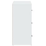 vidaXL Buffet Blanc 80x33x70 cm Bois d'ingénierie