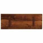 vidaXL Dessus de table 90x30x3 8 cm rectangulaire bois massif récupéré