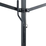 vidaXL Auvent autoportant bleu et blanc 600x300 cm tissu et acier